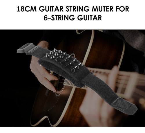 Violão String Mute Punk Dampener Estilo Guitarra De Cordas 5