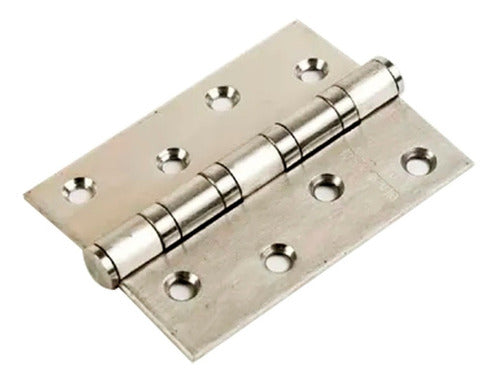 D10 Stainless Steel Hinge 100x75 mm A Municion 0