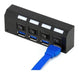 Hub Usb Extensor Regua Plug And Play Speed Switch Led 1tb 4