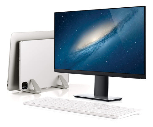 Octoo Vertical Laptop Stand, Double D Vertical Litestand 3