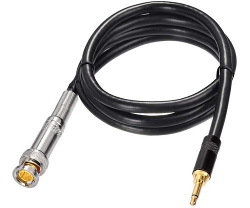 Eightwood BNC Male to 3.5mm Mono Male Audio Power Coaxial Cable - 3 Feet 1