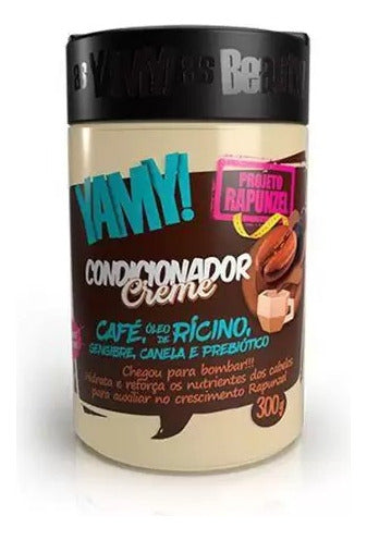 Yamy! Acondicionador Rapunzel Ricino Y Cafe Curly Girl 300ml 1