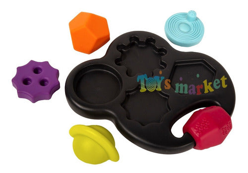 Tablero Sensorial Mordillo Juego De Goma Bebe Tinko 2