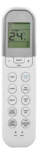 BGH Air Conditioner Remote Control Silent Air RG36A 0