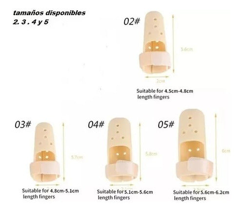 Soporte Inmoviliza Dedo Con Estabilizador Ajustable 1