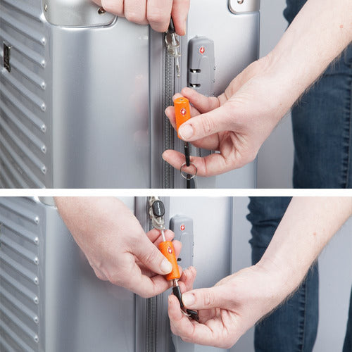 TravelMore TSA Approved Luggage Lock – Orange 5