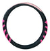 JC Universal Steering Wheel Cover 38cm with Pink Accent for Ecosport Fiesta Focus 0