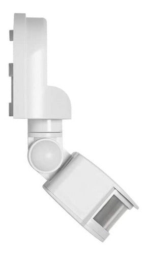 Sensor De Movimiento Color Blanco Para Pared Infrarrojo 180° 5