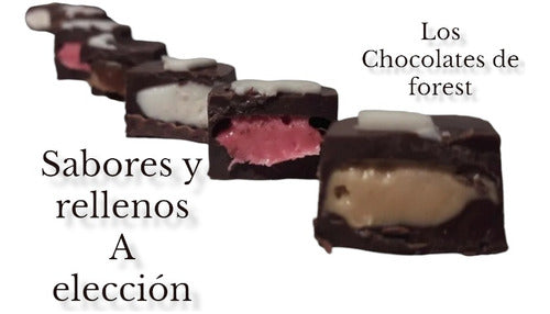 Bombones X 12 Chocolates Personalizados Mujer Teen Niña Chic 6