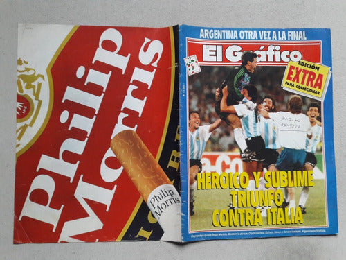 Revista El Gráfico Extra Nº 64 Julio 1990 Argentina Final 0