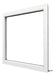 DFSER Fixed Pane PVC Window 120x60 4mm Glass 0