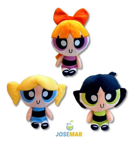 JOSEMAR Plush Powerpuff Girls (Set of 3 Sisters) Ideal Gift! 0