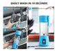 Portable Rechargeable USB Mini Blender 380ml 4 Blades Powerful 9