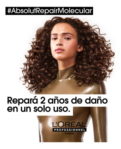 L'Oréal Professionnel Crema Sin Enjuague Absolut Repair Molecular 100ml 4