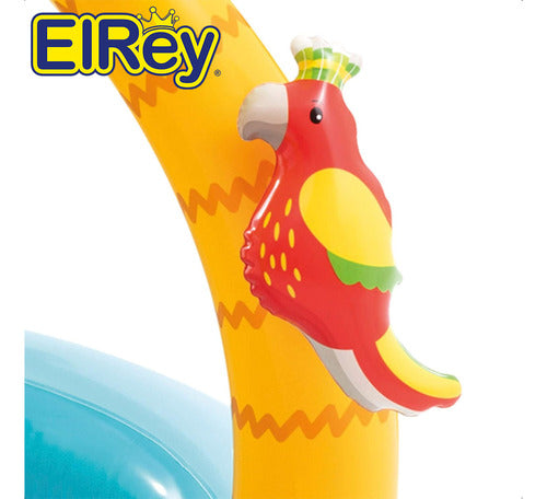 Piscina Intex Inflable Isla Infantil Niño Bebé - El Rey 4