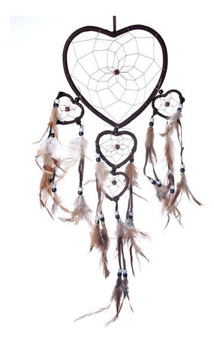 Handcrafted Large Dreamcatcher Feathers Artisanal Wind Chime 12