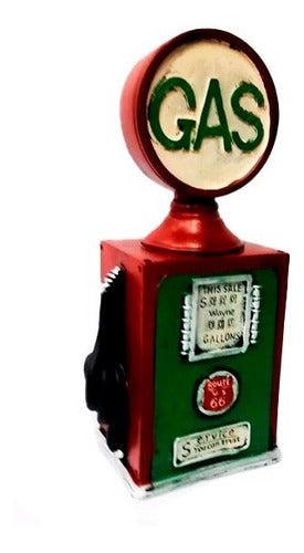 Vintage Gasoline Pump Coin Bank M6 - Sheshu 2