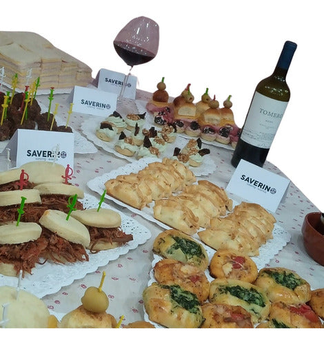 Gourmet Catering Para 10 Personas, 160 Unidades 0