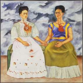 Frida Kahlo - Las Dos Fridas - Lámina 45 X 30 Cm. 0