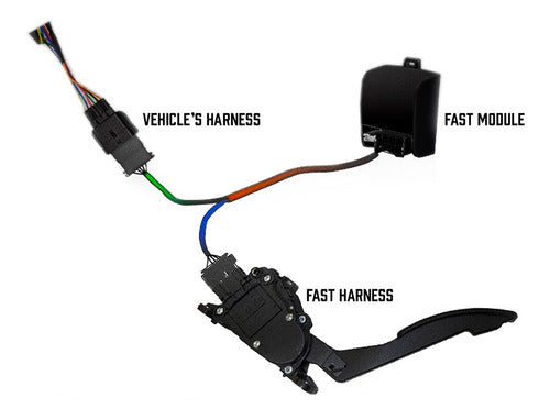 Módulo De Aceleração Sprint Booster Tury Plug And Play Audi A6 2003 04 05 06 Fast 1.0 I 4