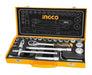 Ingco 24 Pcs 1/2" Socket Wrench Set + Metal Case HKTS0243 0