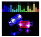12-Pack Audio-Rhythmic LED Luminous Bracelets by Cotillón Sergio 0