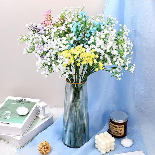 Janinka Artificial Baby Breath Gypsophila Flowers Bouquets 20.5 4