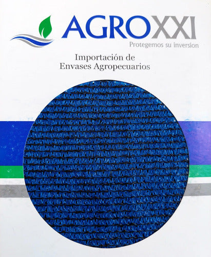 AGRO XXI Rollo De Malla Sombra Azul 80% 4x100m Protección UV 1