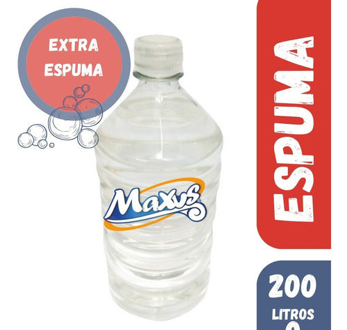 Maxus Argentina Potenciador Extra Espuma Para 200 Lts 0