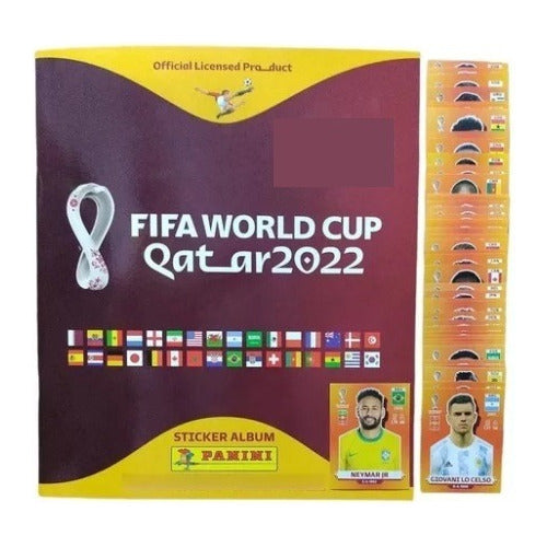 Fifa World Cup Qatar Panini  Album+20 Figuritas Distintas 1