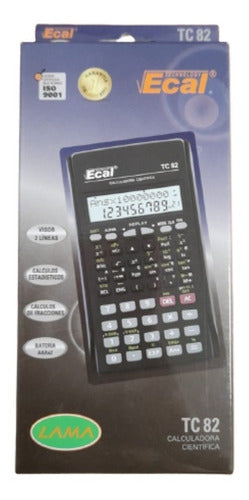 Lama Ecal TC-82 Scientific Calculator - 240 Functions 0