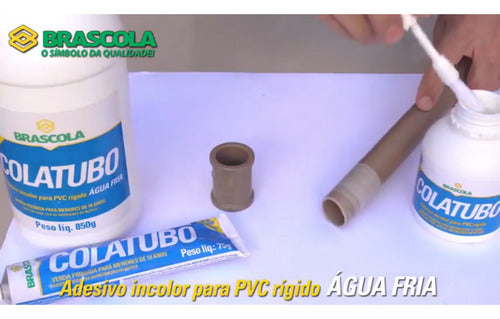 Ahesivo Cemento Para Pvc Colatubo Pegamento Brascola 5