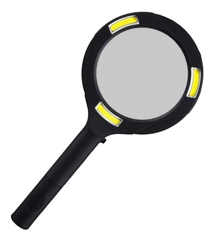 Iko Shop Handheld Magnifying Glass with LED 250 Lumen 3x Magnification 0