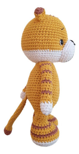 AMIGUIS CROCHET Tigre Amigurumi Muñeco De Apego Tejido Al Crochet 1