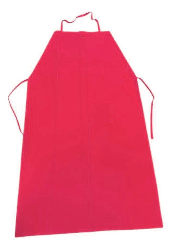 Acero Waterproof Lightweight PVC Apron Red 0