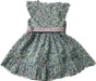 Mambo Kids 9804 Baby Dress in Liberty Poplin for 6 to 24 Months 4