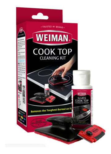 Kit Crema Limpieza Cocinas Vitroceramicas Induccion Weiman 0