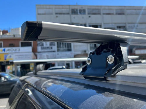 Roof Rack Bars Low Railings with Key for Q3 11/15 4
