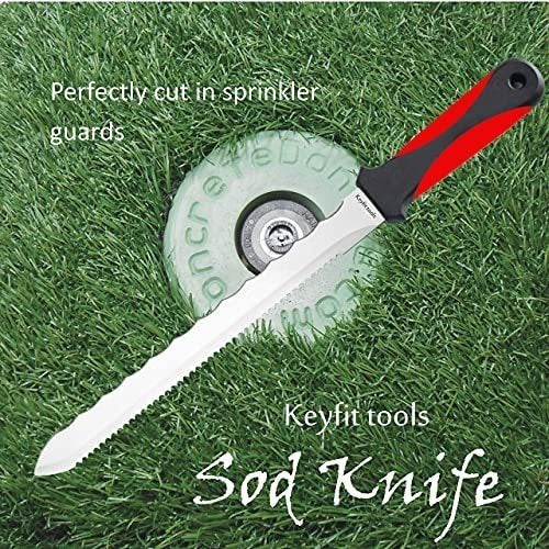 Keyfit Tools Sod Cutter Knife Stainless Steel Blade 4