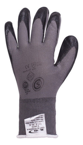 BIL-VEX Knitted Gloves with Nitrile Coating - Size XL 0