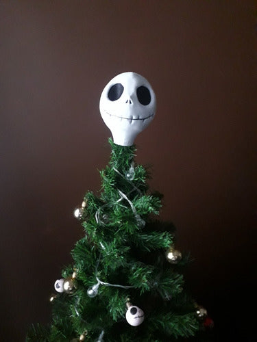 THESCREAMSTORE2020 Puntera Árbol De Navidad - Halloween - Jack Skellington - 3D 1