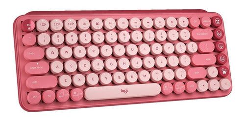 Teclado Mecanico Logitech Pop Keys Heartbreaker Inalambrico 1