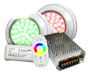 LCI + PRONEXT - Led Morón Complete Kit with 2 RGB Lights for Pools - Polycarbonate 0