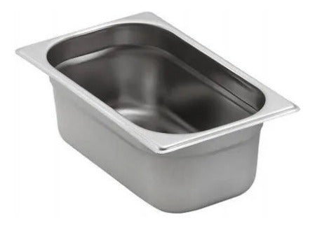 Gastronorm Tray Stainless Steel 1/4 6.5 Cm GN Standardized Kitchen 1