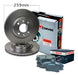 Corven Bosch Brake Disc and Pads Kit for Renault Symbol K7M 0