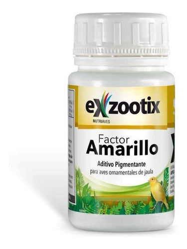 Exzootix Factor Amarillo Supplement for Caged Birds 0