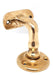 Ri-Al-Pa Curved Handrail Support for Screwing - Polished Brass 0