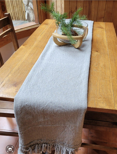 Table Runner 125x30 cm Cotton Thread 50