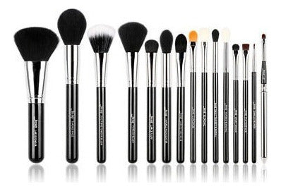 Pinceles De Maquillaje De Jessup Pro Kits Set Polvo Base Som 1