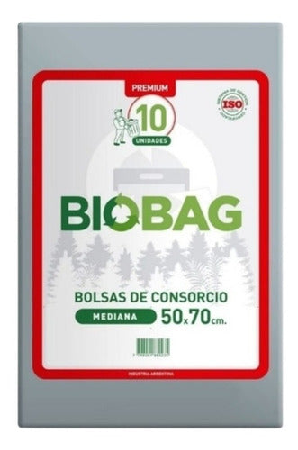 BIOBAG Bolsa Residuos Consorcio 50 X 70 Cm 100 Uni Antigoteo 1